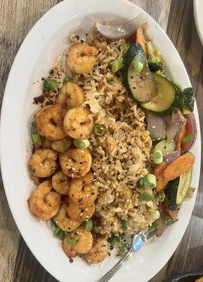 Shrimp hibachi