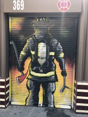 Firefighter Mural