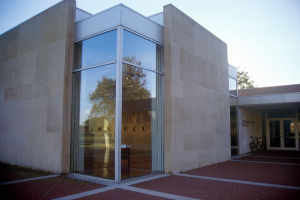 exterior of the Mitchell Art Museum