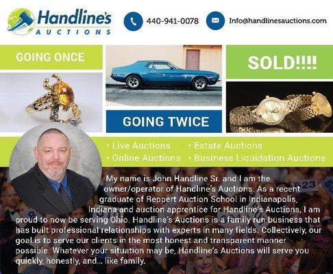 Handline's auctions Information Post