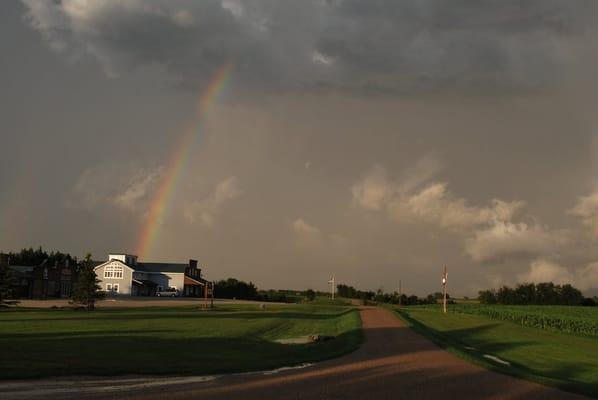 End of the rainbow!