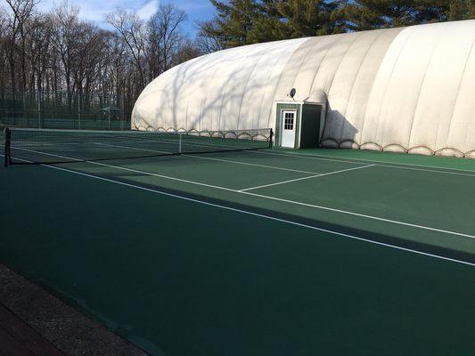 Tennis courts at Sycamore Creek Country Club