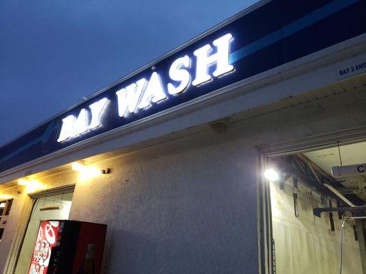 Even though this comes up as White Marsh carwash it's called Bay Wash