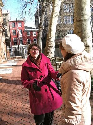 Context's scholar-led walking tour of Benjamin Franklin's Philadelphia