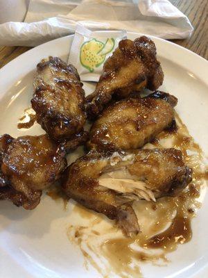 Teriyaki wings...yummy!