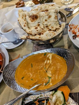 Chicken Tikka Masala and Naan