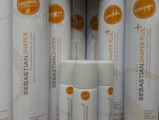 Sebastian Hair Sprays also available in travel sizes!