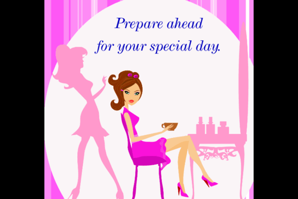 Prepare for your special day!