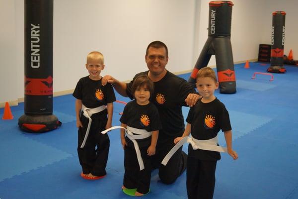 Our Lil Ninjas enjoy every class!