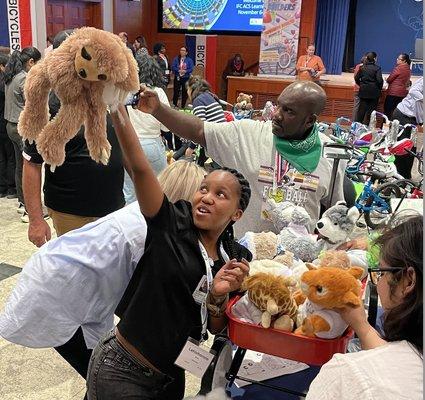 Building Bears for kids in need @ World Bank / IMF team event.