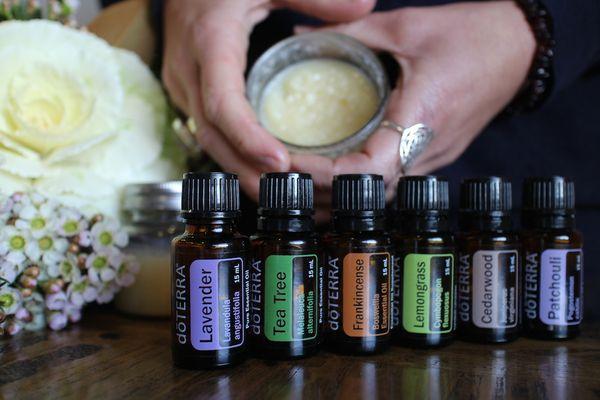 We infuse Essential oils in all our treatments.