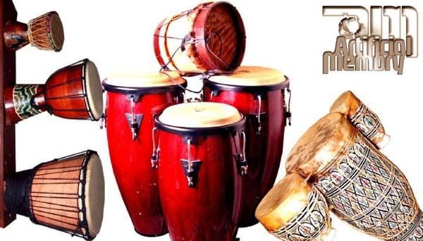 Congas and Live Percussion available - Artificial Memory Studios