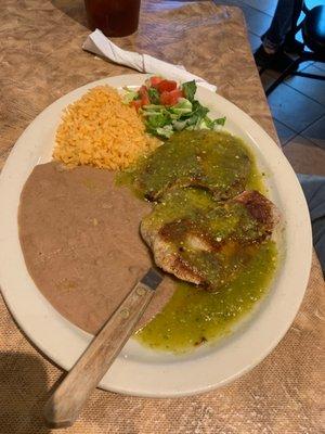 Mexican pork chops!