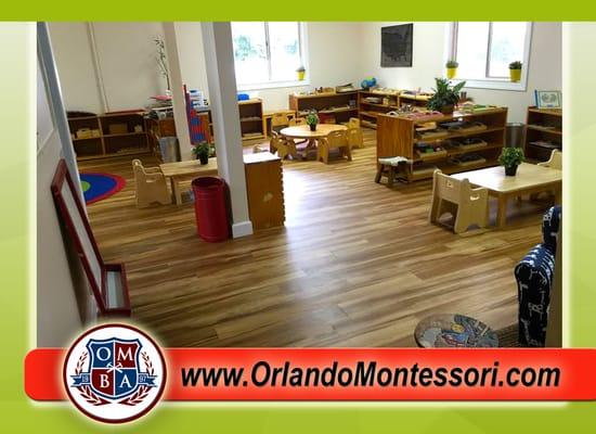 Preschool Room-2  Orlando Montessori Bilingual  Academy