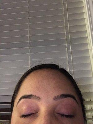 Eyebrow thread