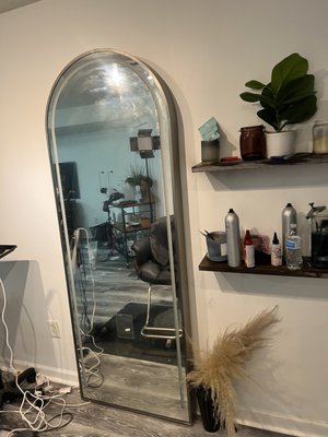 Before cleaning of a In-Home Salon