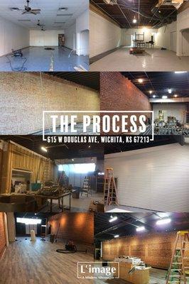 After months of remodeling we are open! Come check out what we have done to the place. We love it and know you will too!! #theprocess