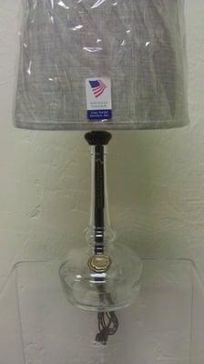 Is it Whiskey time yet? I just finished this lamp made out of a Whiskey bottle.