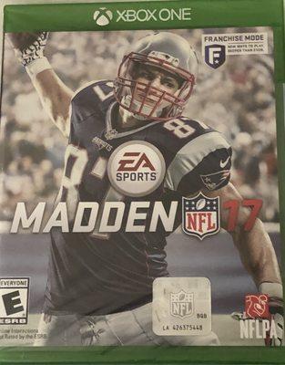 7/21/20. Tuesday afternoon. Madden 17 for XBOX 1.