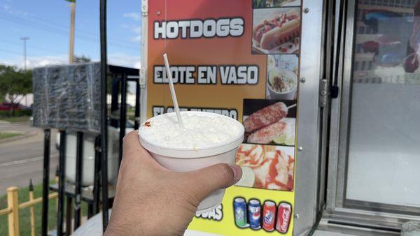 Elote en Vaso ($3.50)