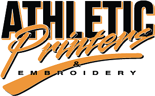 Athletics Printers, Embroidery and Twill, here for all your decoration needs.