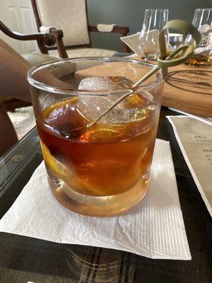 Rays perfect old fashioned.