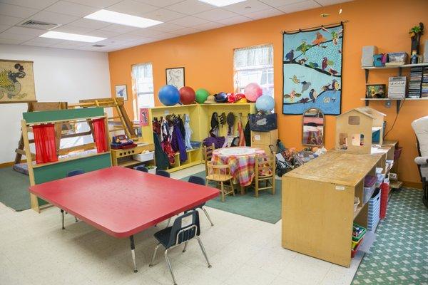 Lots of space for imaginative play