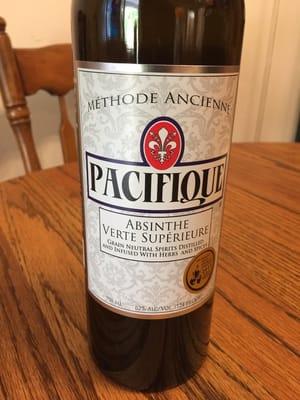 Absinthe from Pacific Distillery