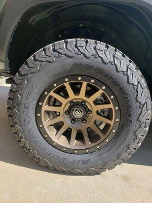 Icon compression wheels for Tacoma TRD Off Road