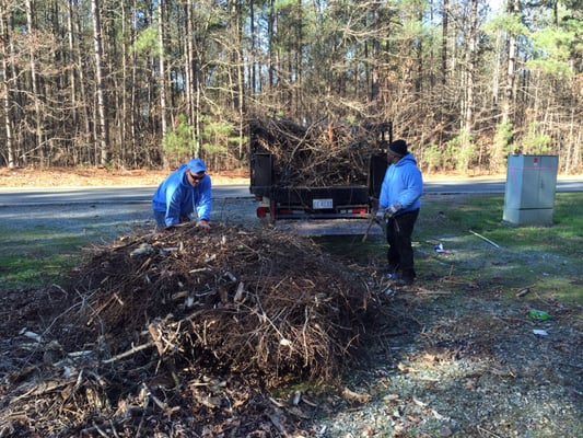 We even pick up yard waste.