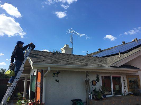 Antenna Install