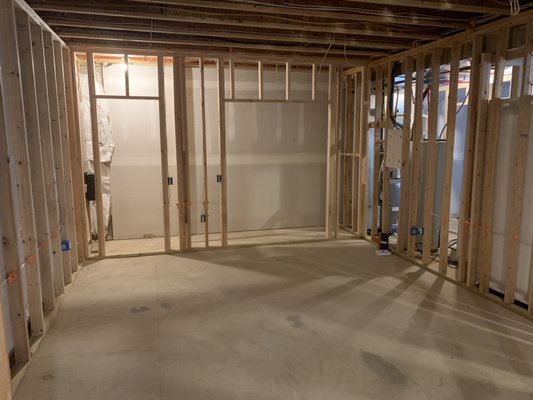 Basement framing