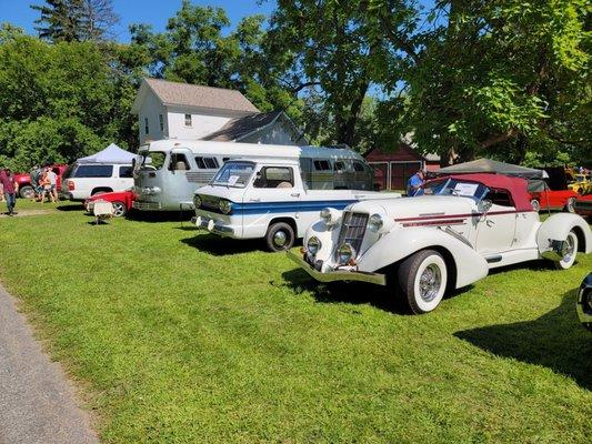 Some of the historic rides.