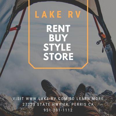 Rent, Buy, Style, Store with us.