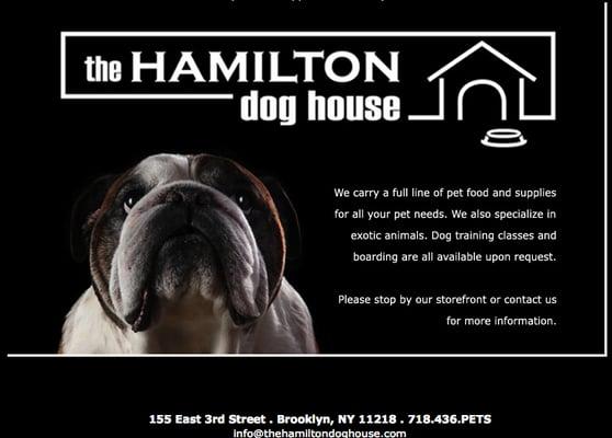 The Hamilton Dog House