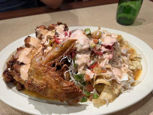 Fried chicken breast