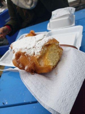 Fried tasty cake