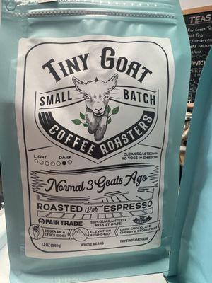 Tiny Goat coffee!