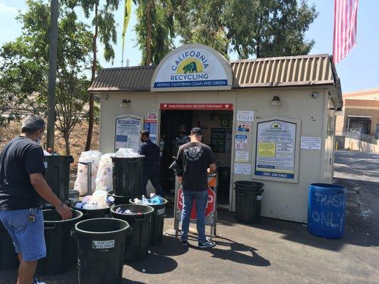 Recycling Center front.