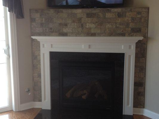 Fireplace stone