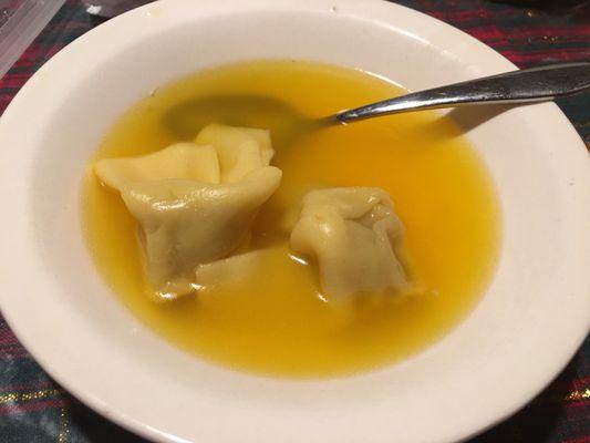 Wonton soup