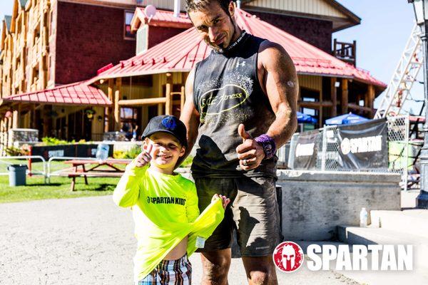 My son and I at the Ultra Beast in Canada 2018, special times!:)