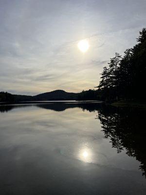 Lake at night