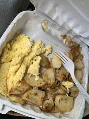 Eggs and fries!!!!