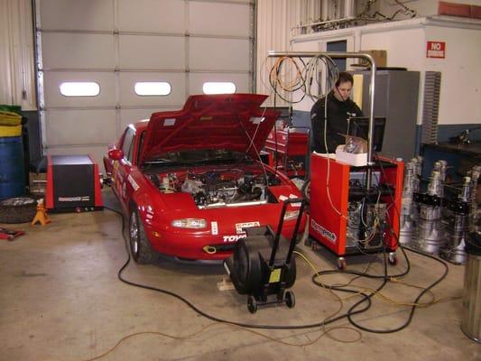 2WD dyno and custom tuning capabilities