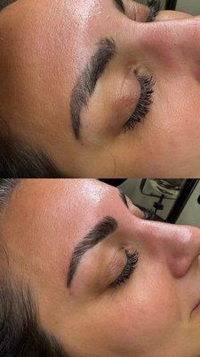 Brow lamination