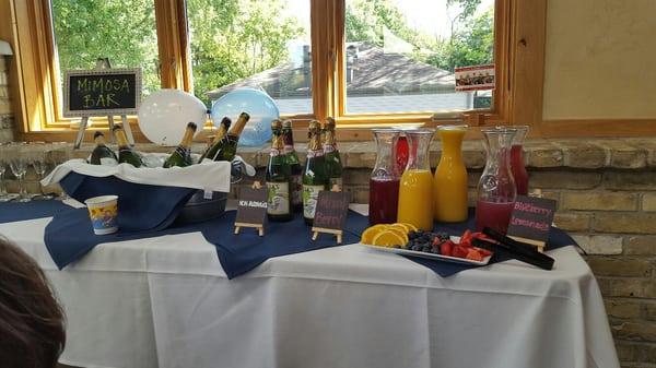 Mimosa Bar!