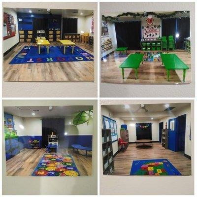 Our beautiful classrooms!