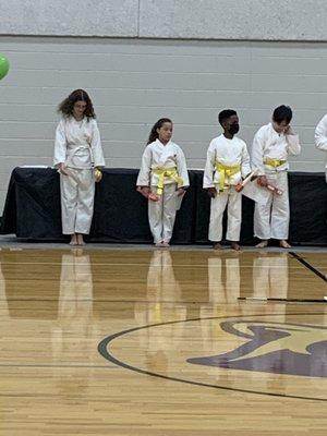 Belt ceremony!