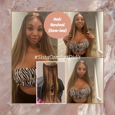 Sew-in with closure